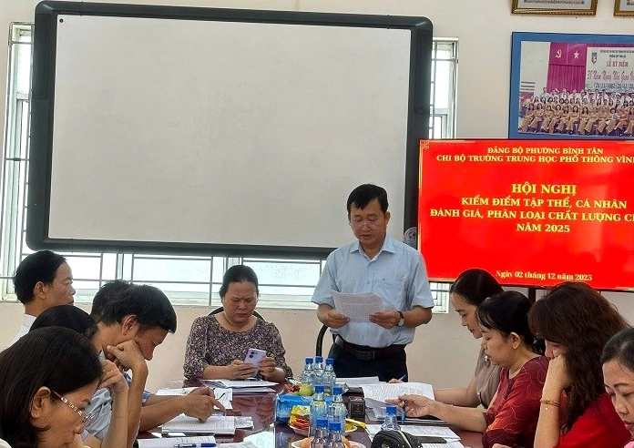 Báo cáo kiểm điểm tập thể chi bộ 2025 - Ảnh minh họa