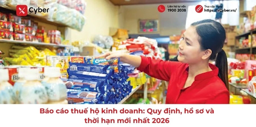 Báo cáo thuế hộ kinh doanh