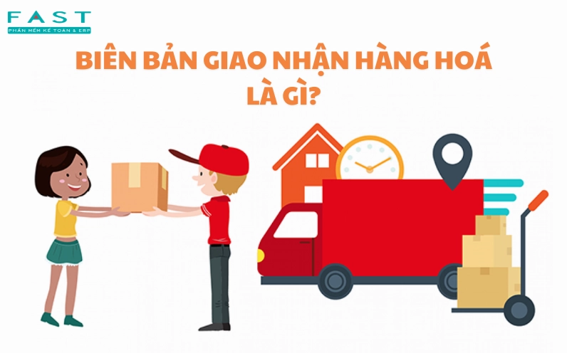 Biên bản giao nhận hàng hóa minh họa