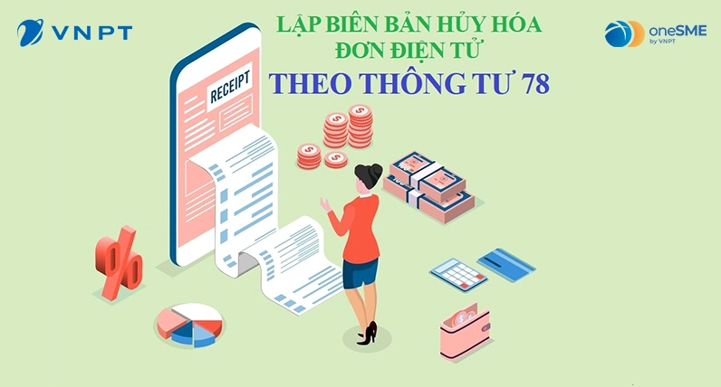 Biên bản hủy hóa đơn điện tử chi tiết