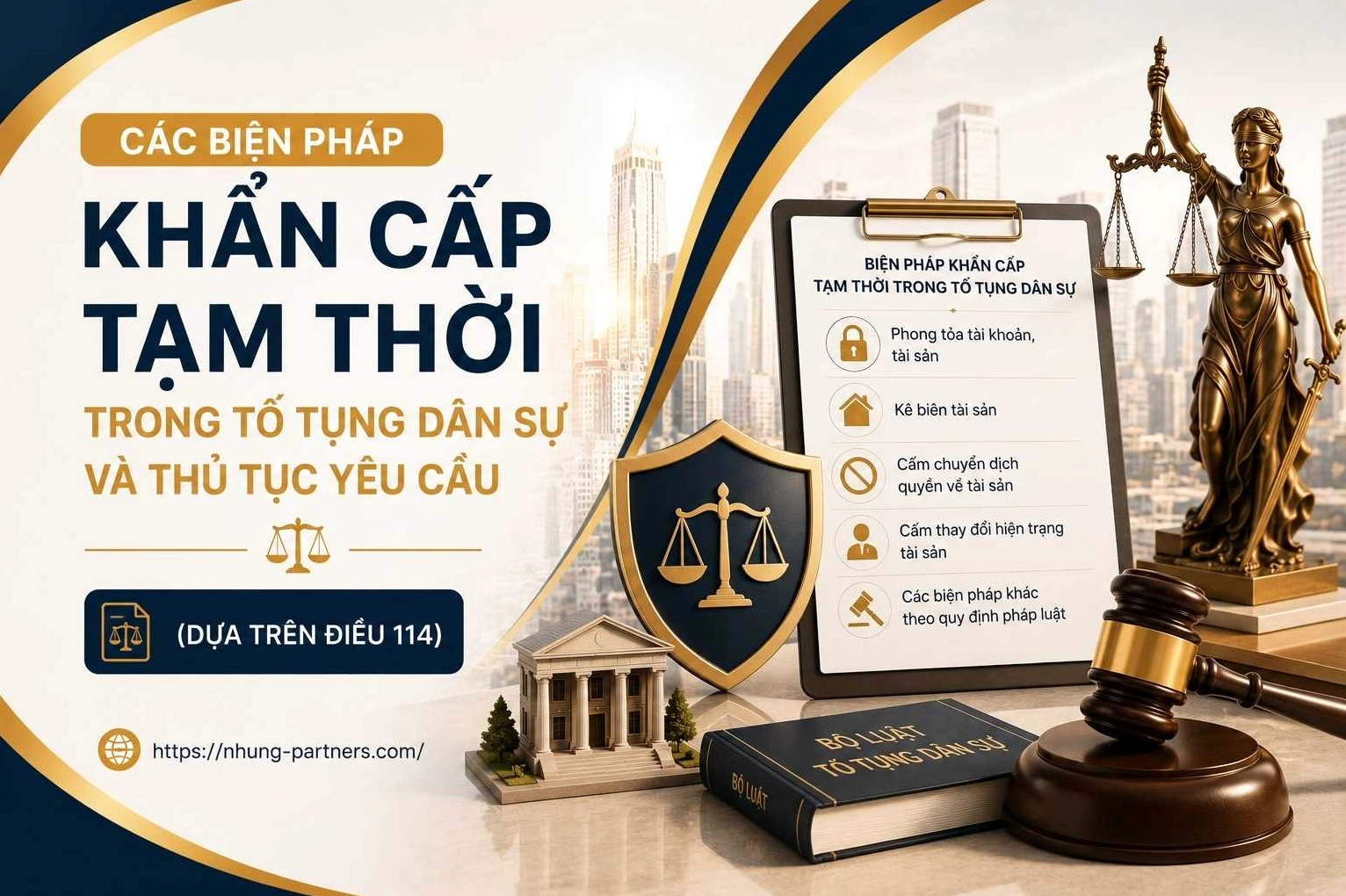 Biện Pháp Khẩn Cấp Tạm Thời Trong Tố Tụng Dân Sự liên quan đến giải trình