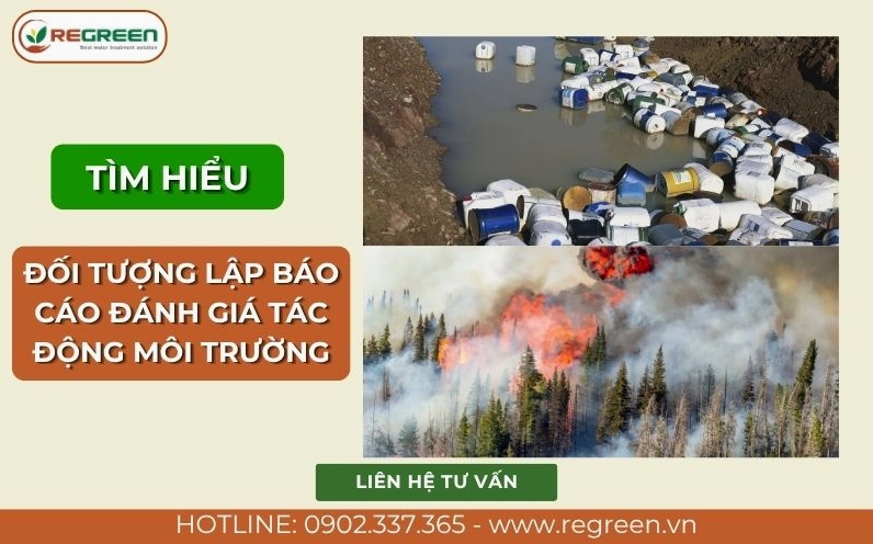 Các đối tượng bắt buộc lập báo cáo đánh giá tác động môi trường