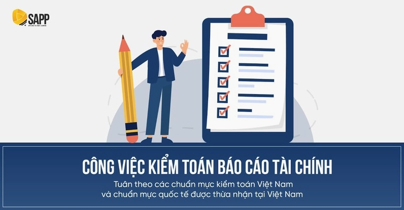 Công việc kiểm toán báo cáo tài chính