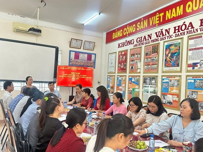 Đánh giá cuối năm của chi bộ