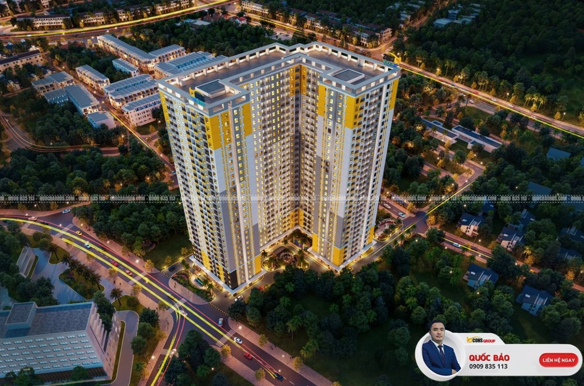 Dự án Bcons City - Tháp Green Topaz