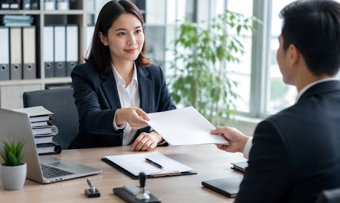 Giấy xác nhận công tác mẫu