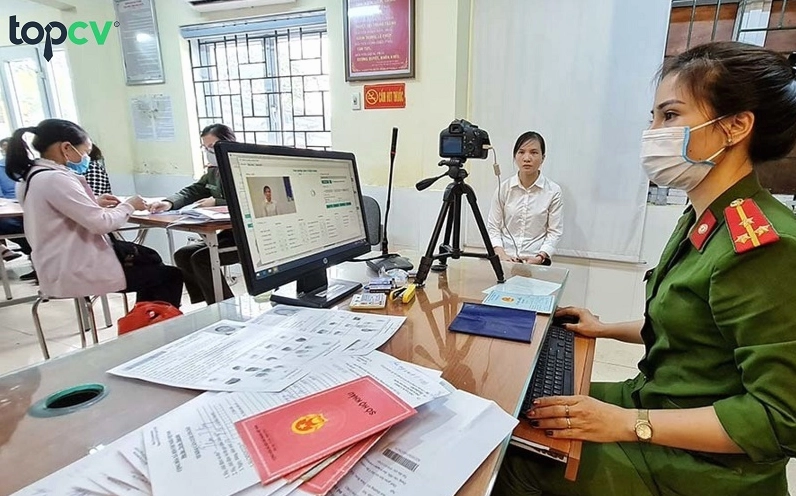 Hình ảnh minh họa địa điểm làm căn cước công dân