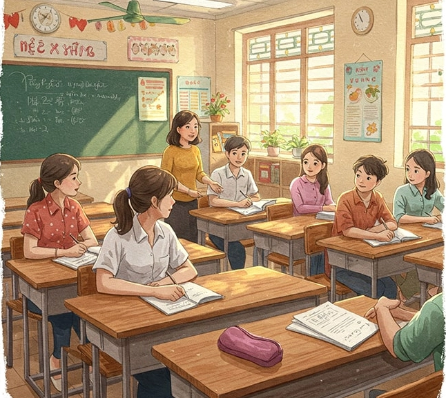 Hình ảnh minh họa nội dung họp phụ huynh đầu năm