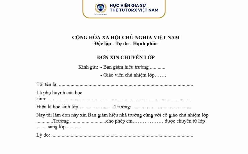 Hồ sơ cần chuẩn bị khi xin chuyển lớp cấp 2