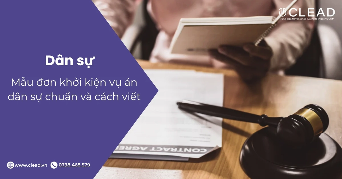 Hướng dẫn chi tiết về mẫu đơn khởi kiện dân sự