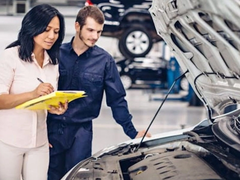 Khi tiếp nhận xe vào gara sửa chữa, bảo dưỡng