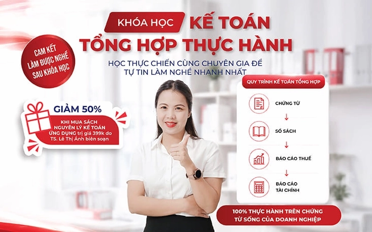 Khóa học Kế toán tổng hợp thực hành thực chiến