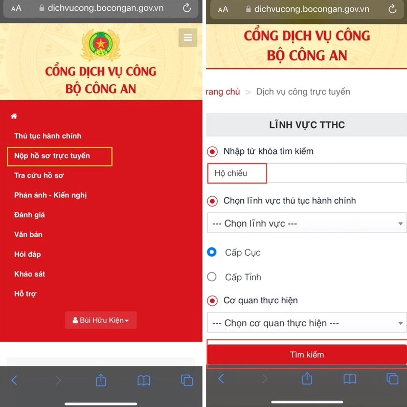 Làm hộ chiếu online là một phương thức tiện lợi.