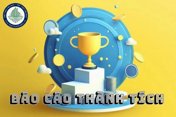 Mẫu báo cáo thành tích chiến sĩ thi đua cơ sở mới nhất