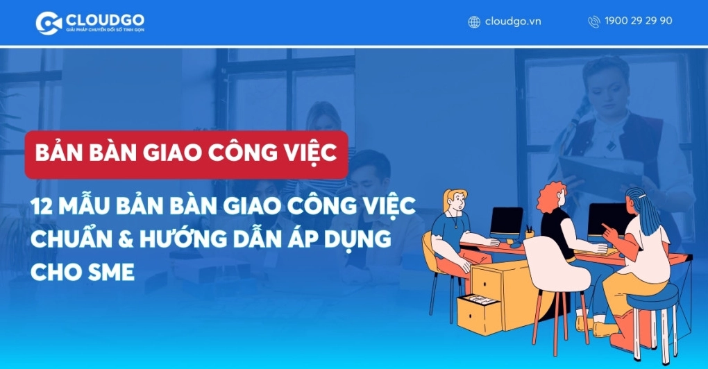 Mẫu biên bản bàn giao công việc chi tiết