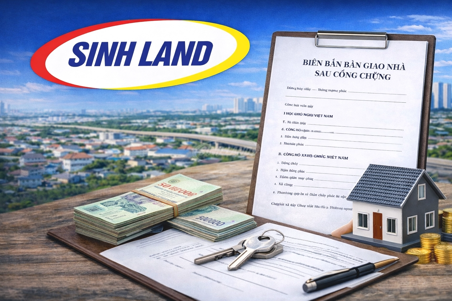 Mẫu Biên Bản Bàn Giao Nhà