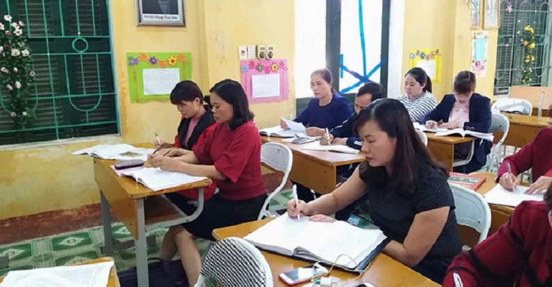 Mẫu biên bản sinh hoạt chuyên môn chi tiết