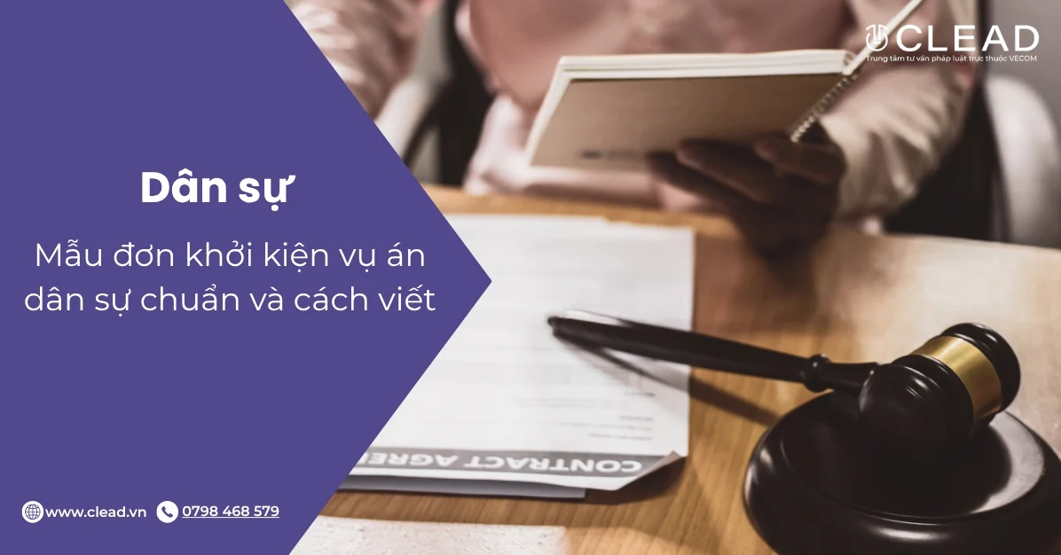 Mẫu đơn khởi kiện vụ án dân sự chuẩn và cách viết