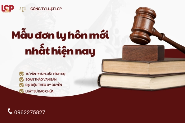 Mẫu đơn ly hôn mới nhất hiện nay