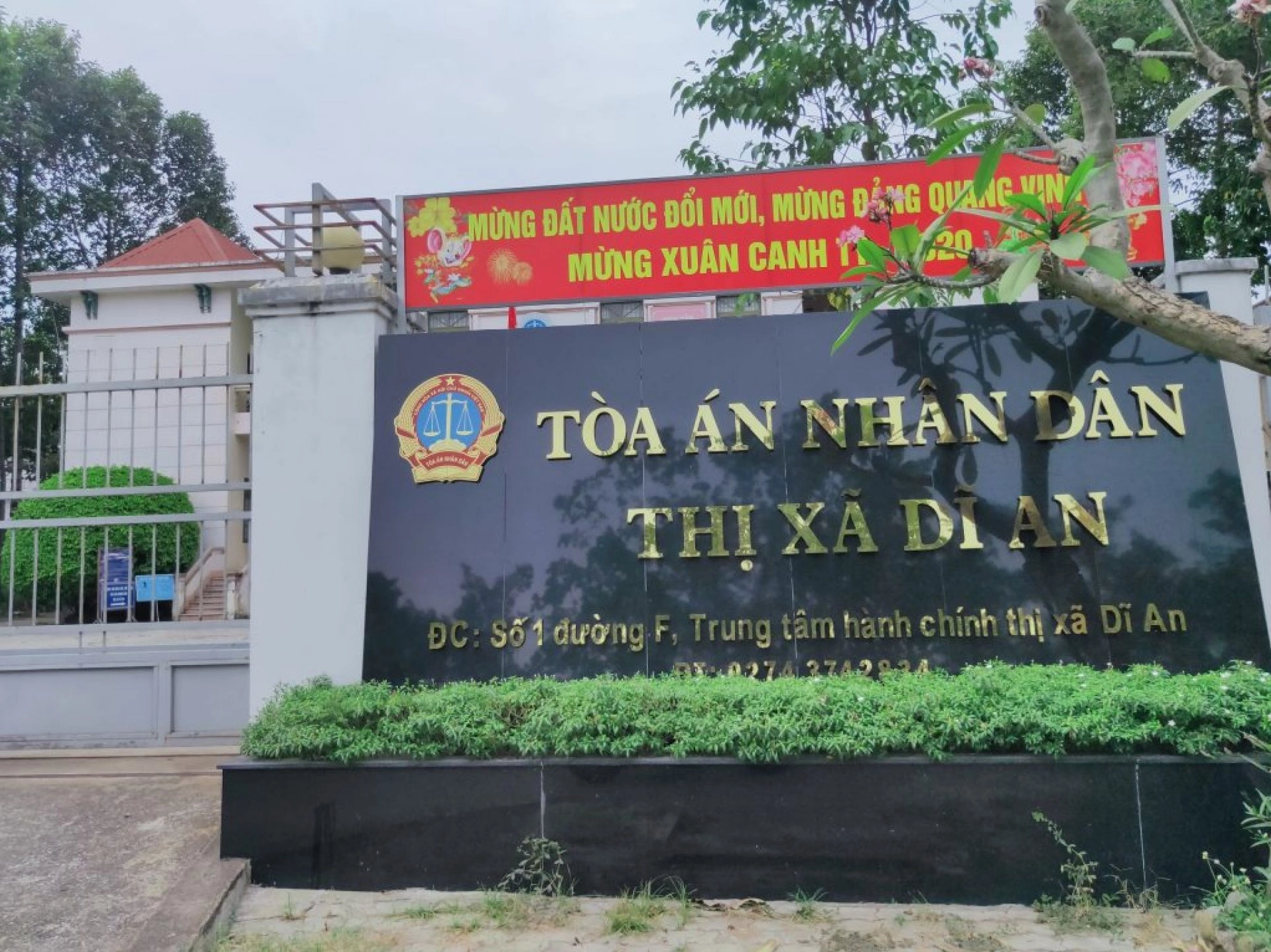 Mẫu đơn ly hôn tại Dĩ An