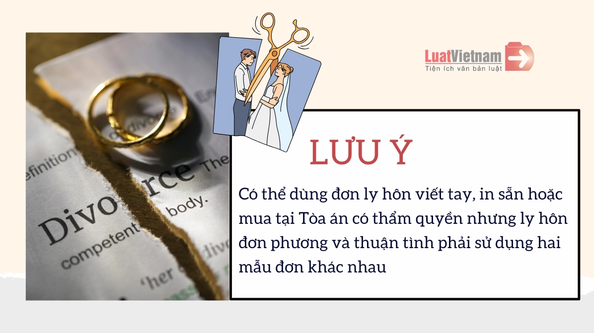 Mẫu đơn ly hôn