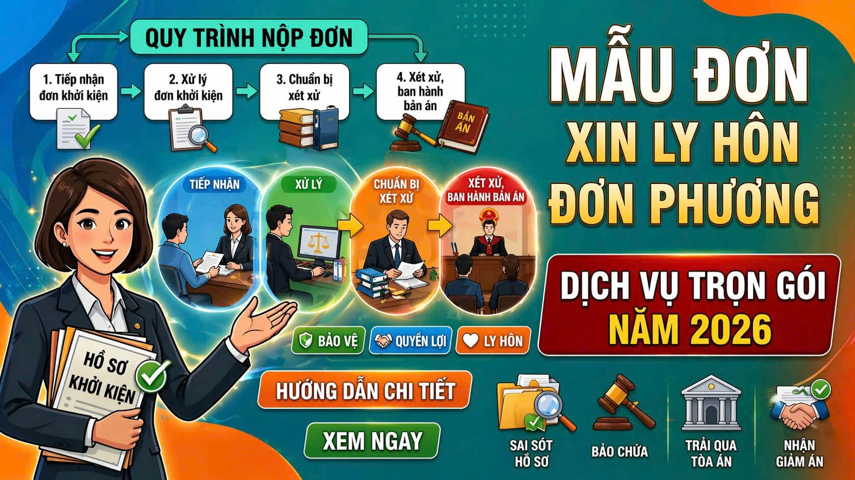 Mẫu đơn xin ly hôn đơn phương