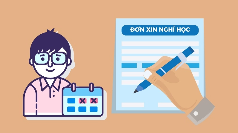 Mẫu đơn xin nghỉ học là gì