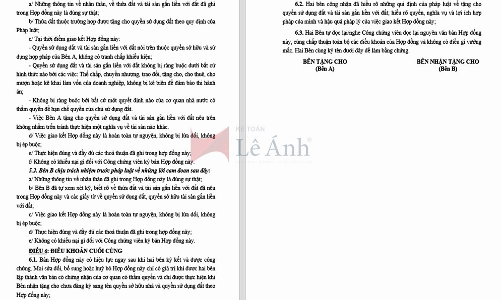 Mẫu hợp đồng chuyển nhượng quyền sử dụng đất cập nhật