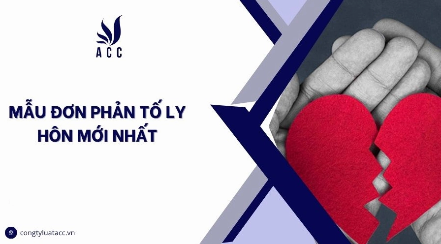 Minh họa mẫu đơn phản tố cho vụ án ly hôn