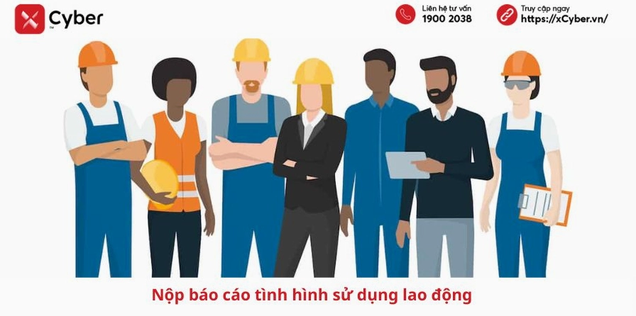 Nộp báo cáo tình hình sử dụng lao động trực tuyến