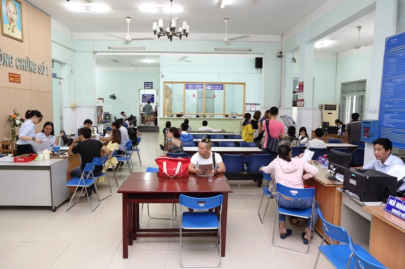 Quy trình công chứng giấy tờ