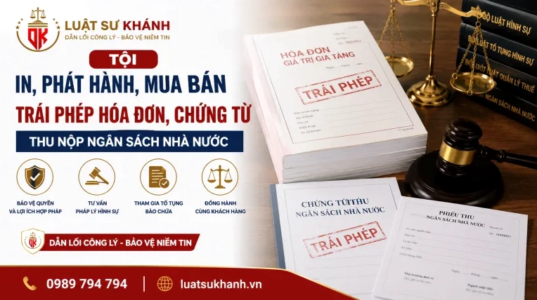 Tội in ấn phát hành hoá đơn