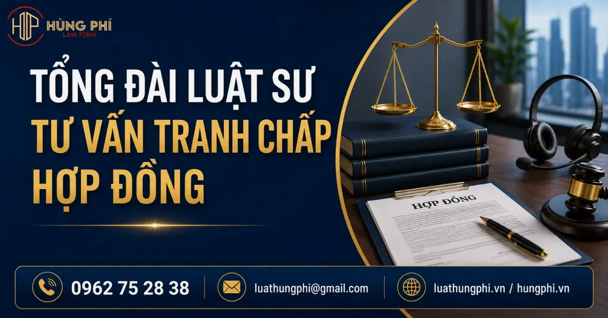 Tổng đài luật sư tư vấn tranh chấp hợp đồng
