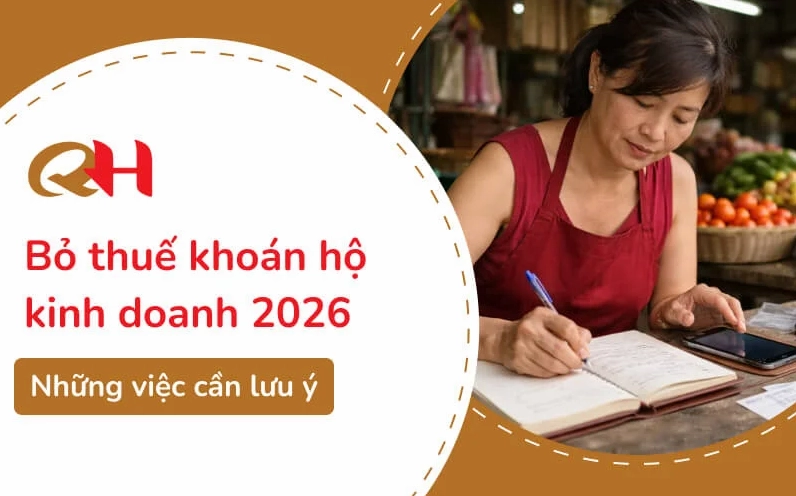 Bỏ thuế khoán hộ kinh doanh
