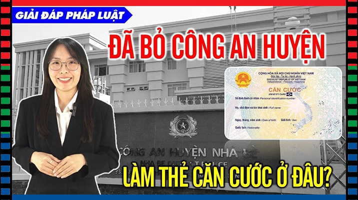 Công an huyện tiếp nhận hồ sơ làm thẻ Căn cước công dân