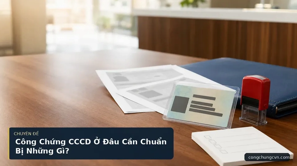 Công Chứng CCCD Ở Đâu Cần Chuẩn Bị Những Gì?