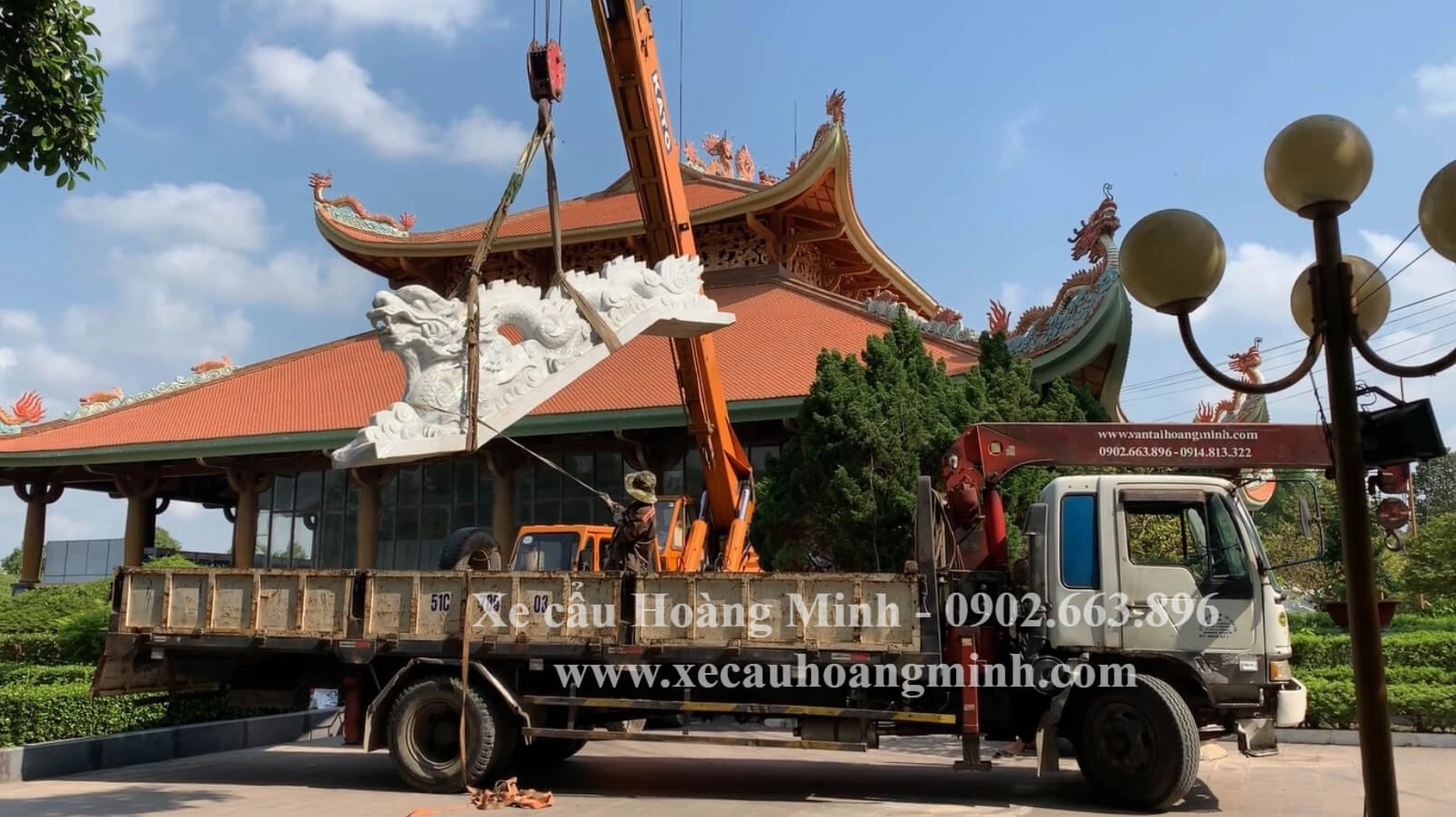 Dịch vụ cẩu di dời hàng hóa