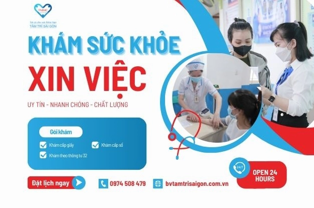 Dịch vụ khám sức khỏe đi làm