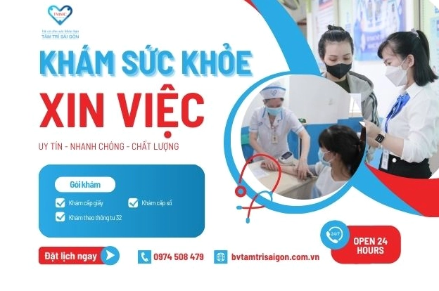 Dịch vụ khám sức khỏe đi làm