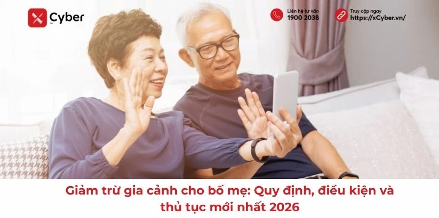 Giảm trừ gia cảnh cho bố mẹ