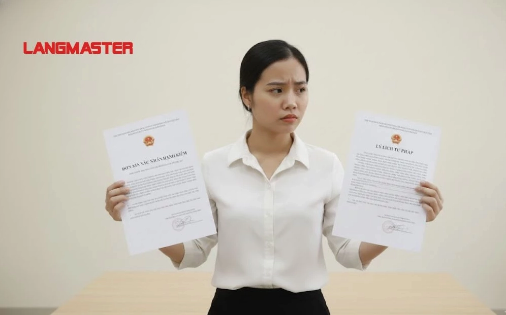 Giấy xác nhận hạnh kiểm và Phiếu lý lịch tư pháp là khác nhau