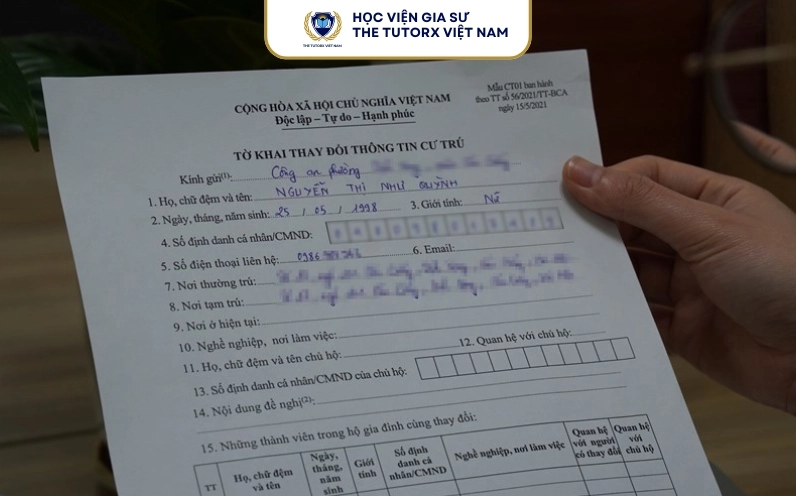 Giấy xác nhận nơi cư trú dùng để làm gì?