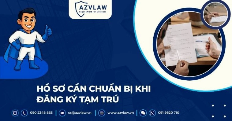 Hồ sơ cần chuẩn bị khi đăng ký tạm trú