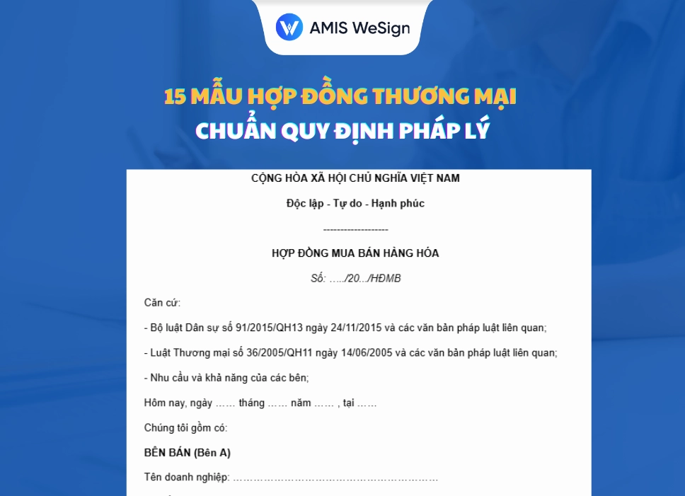 Hợp đồng thương mại