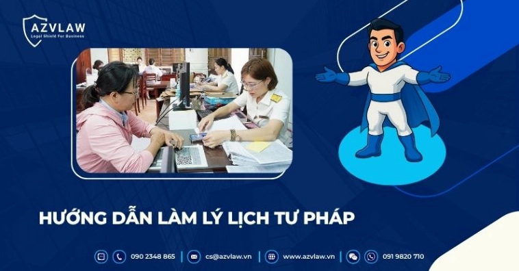 Hướng dẫn làm lý lịch tư pháp