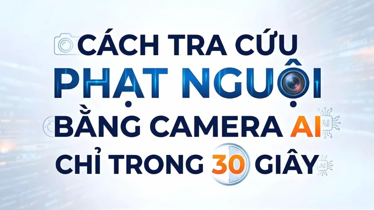Làm gì khi check phạt nguội thấy có vi phạm?