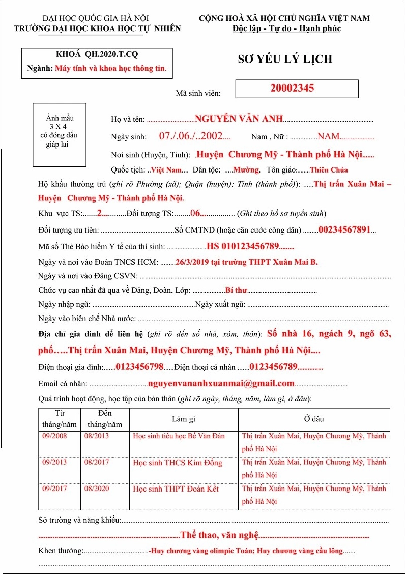 Lưu ý khi xin xác nhận sơ yếu lý lịch tại địa phương