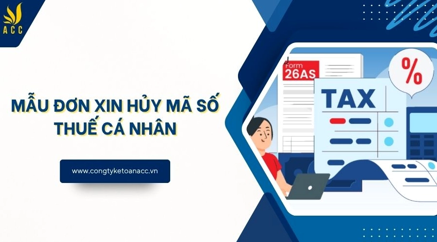 Mẫu đơn xin hủy mã số thuế cá nhân