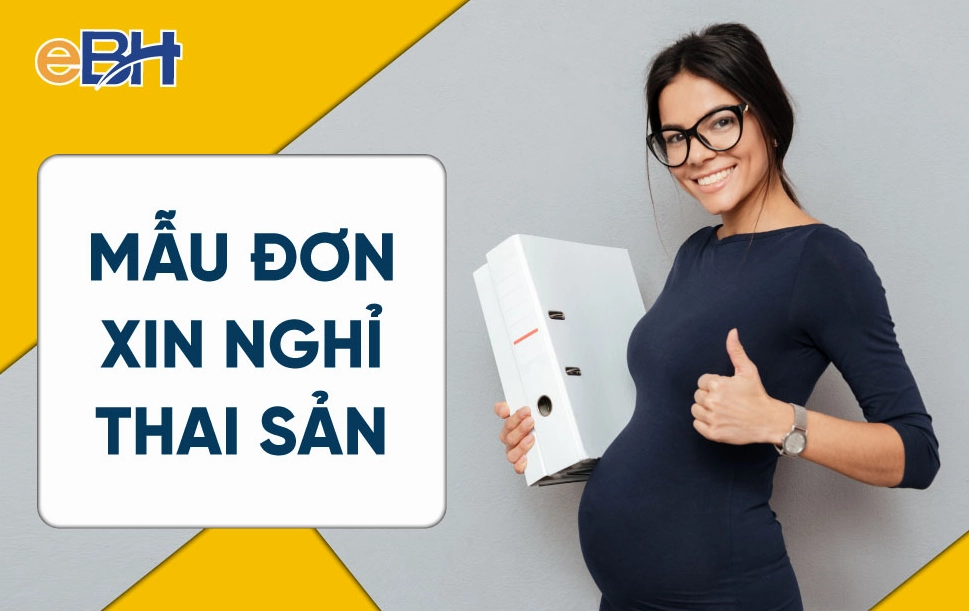 Mẫu đơn xin nghỉ thai sản nộp lên cơ quan đơn vị