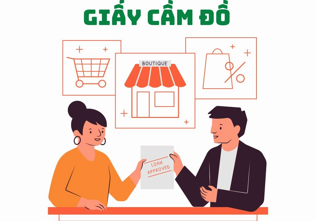 Mẫu giấy cầm đồ